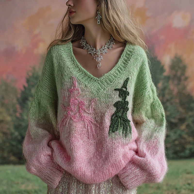 Pull au design réfléchi