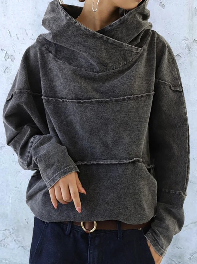 SL | Sweat à capuche en denim