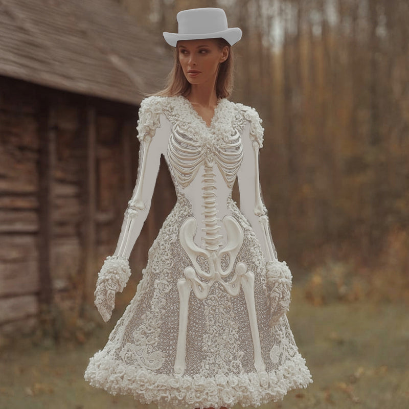 Robe au design réfléchi