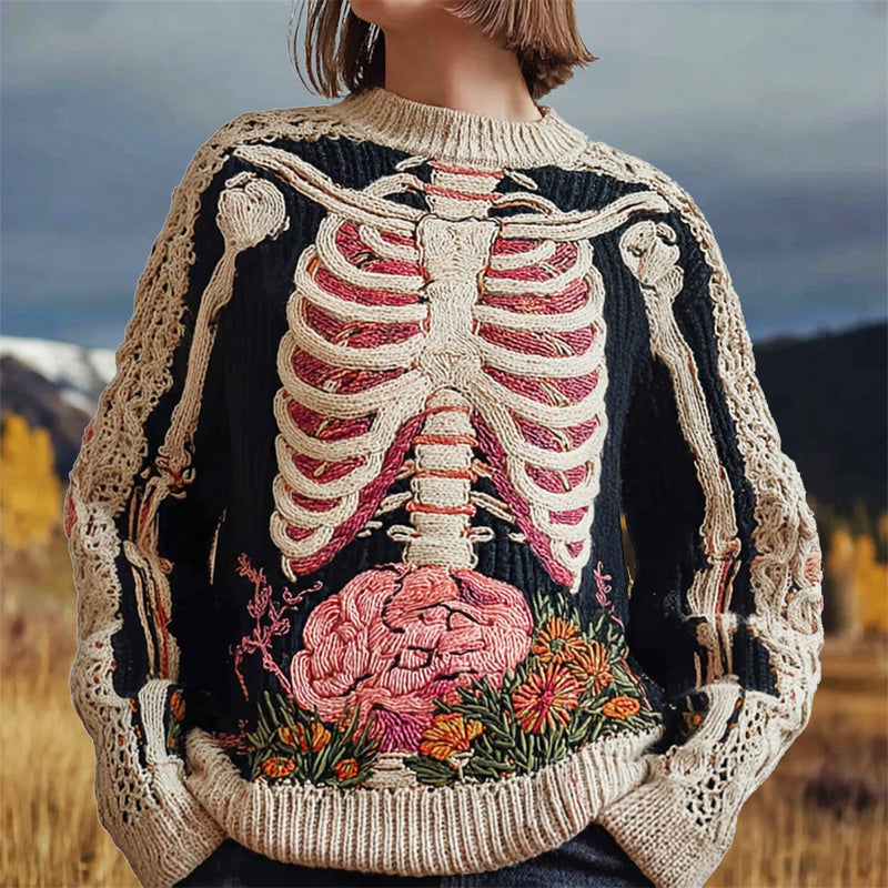 Pull au design réfléchi