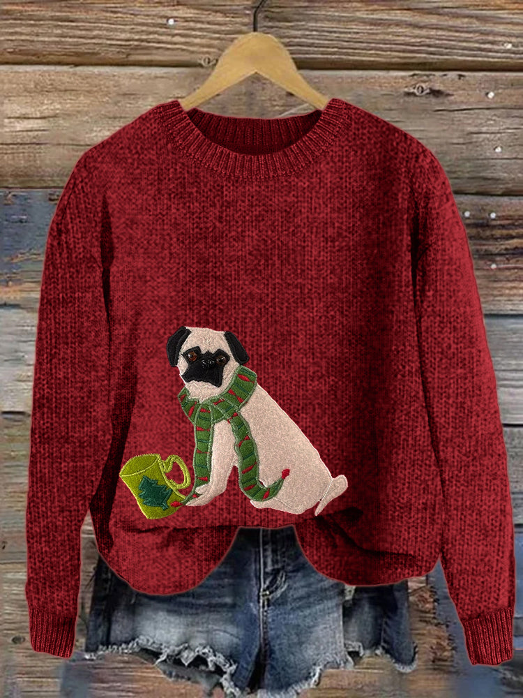 Pull vintage classique