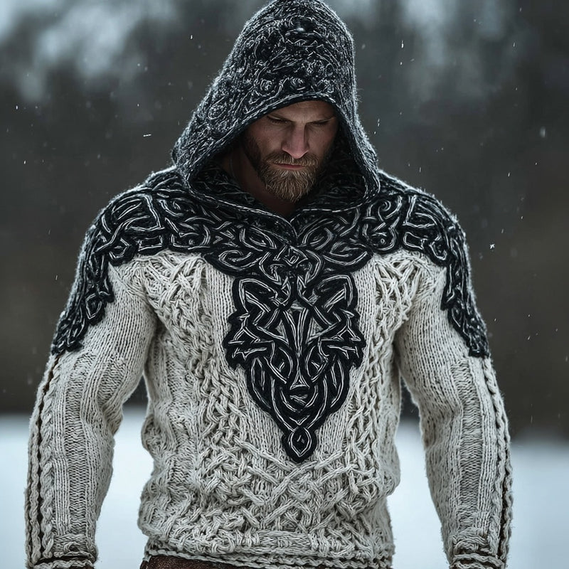 Pull au design réfléchi