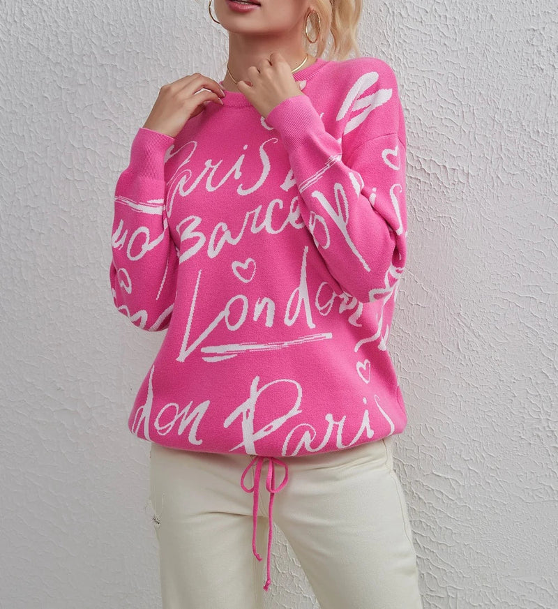 Pull au design réfléchi