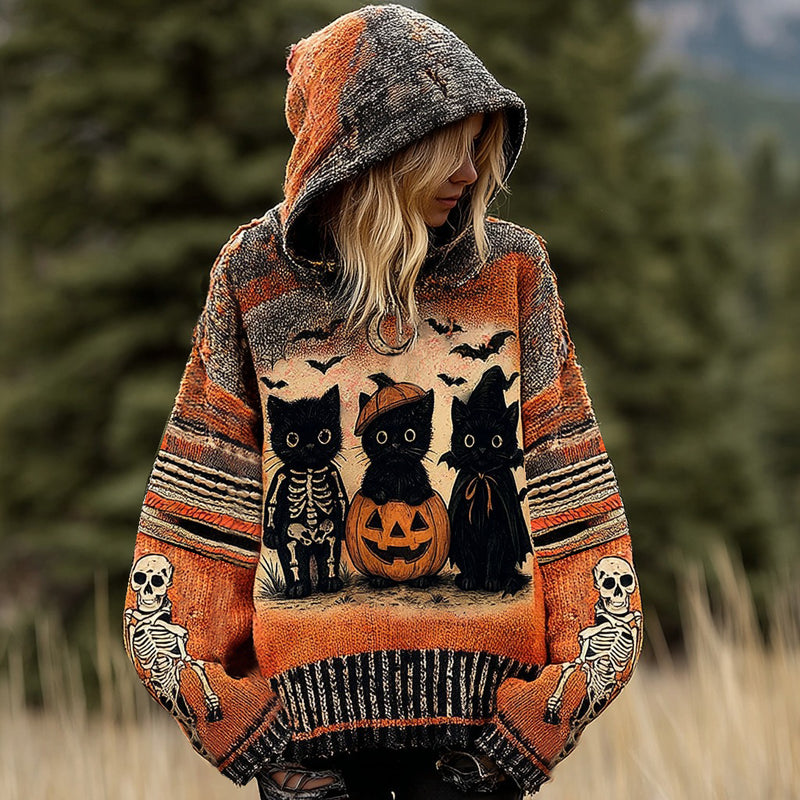 Pull au design réfléchi