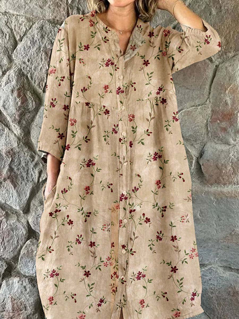 Robe au style vintage intemporel