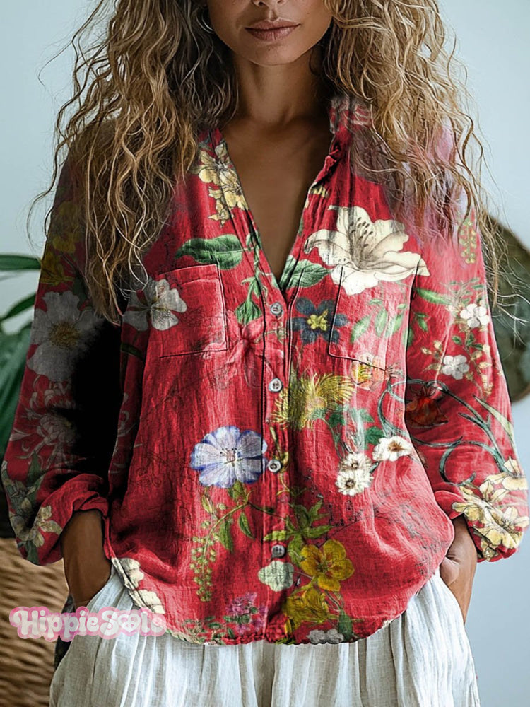 Chemise au style vintage intemporel