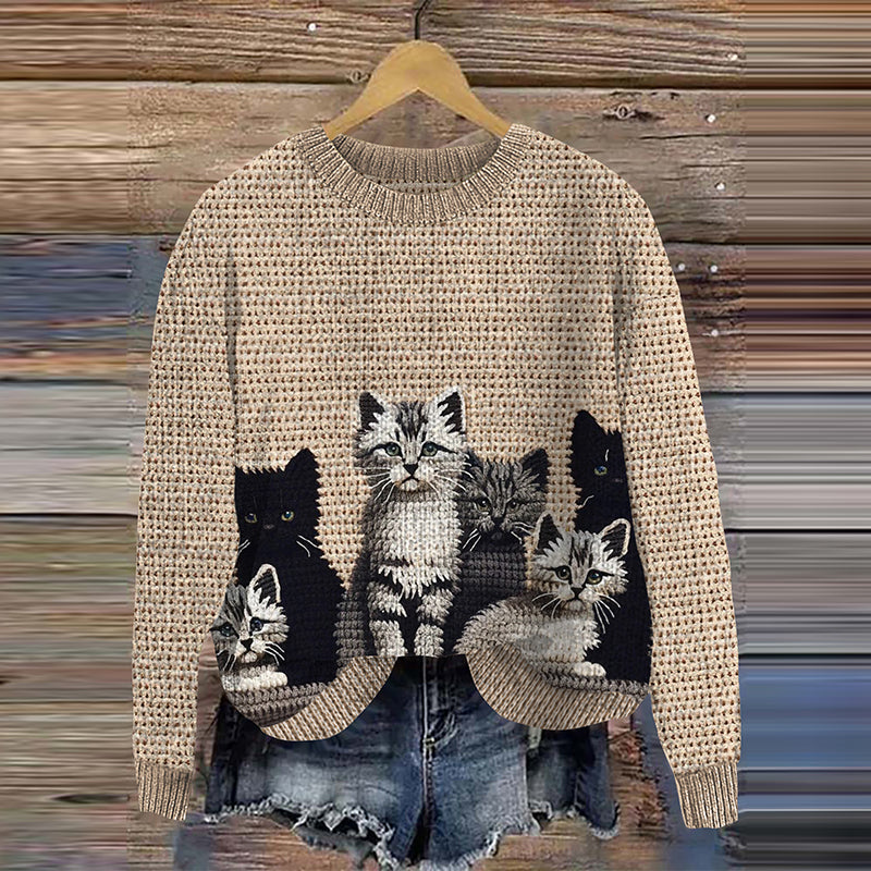 Pull au style vintage intemporel