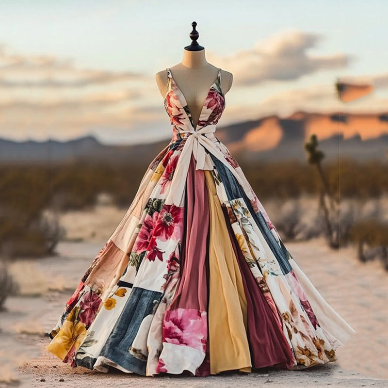Robe au style vintage intemporel