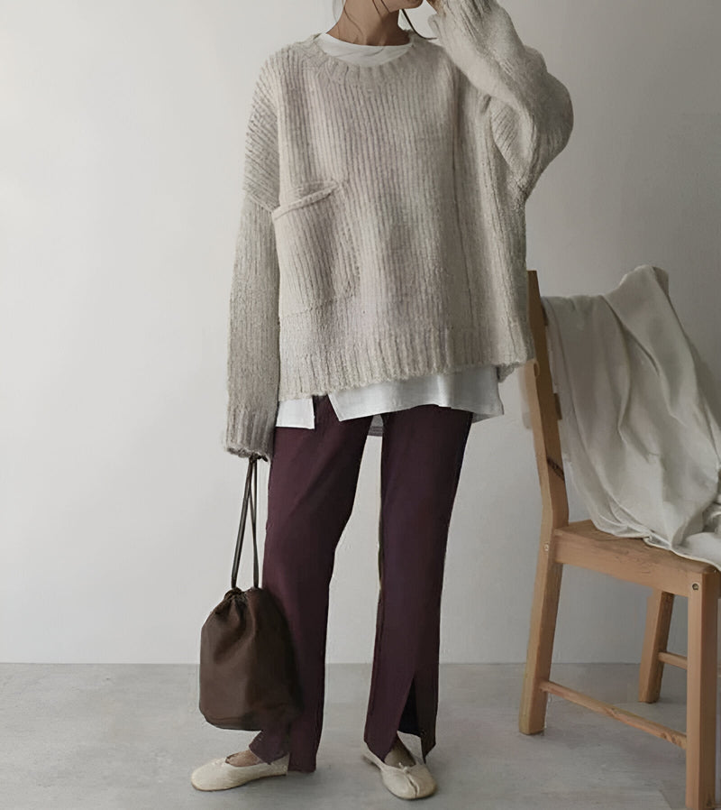 Pull vintage classique
