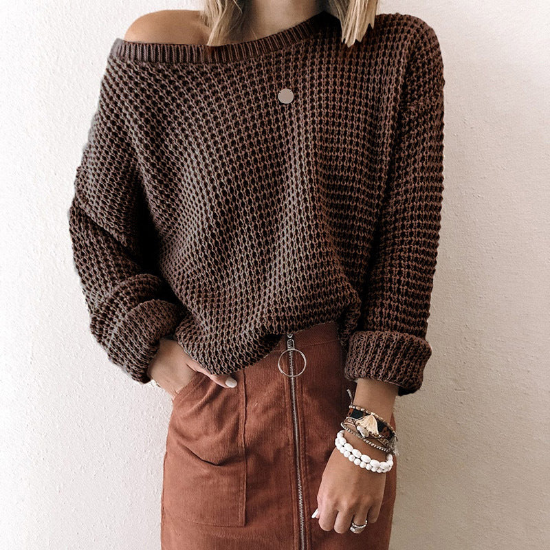 Pull au design réfléchi