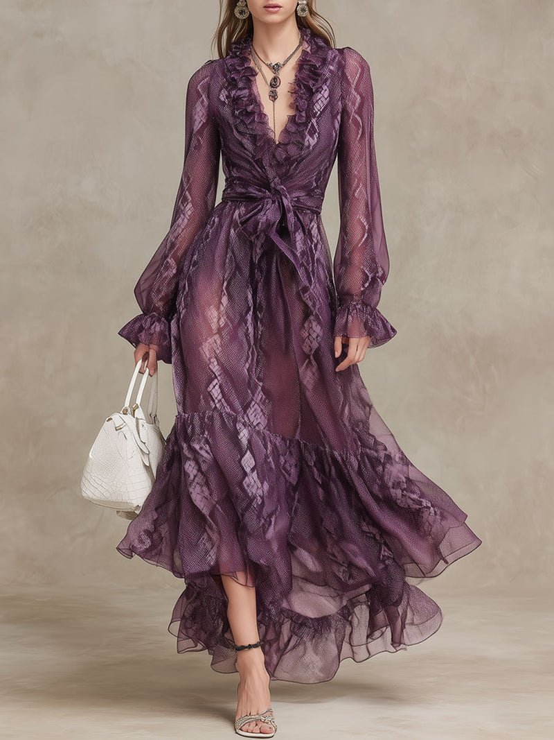 Robe au design classique