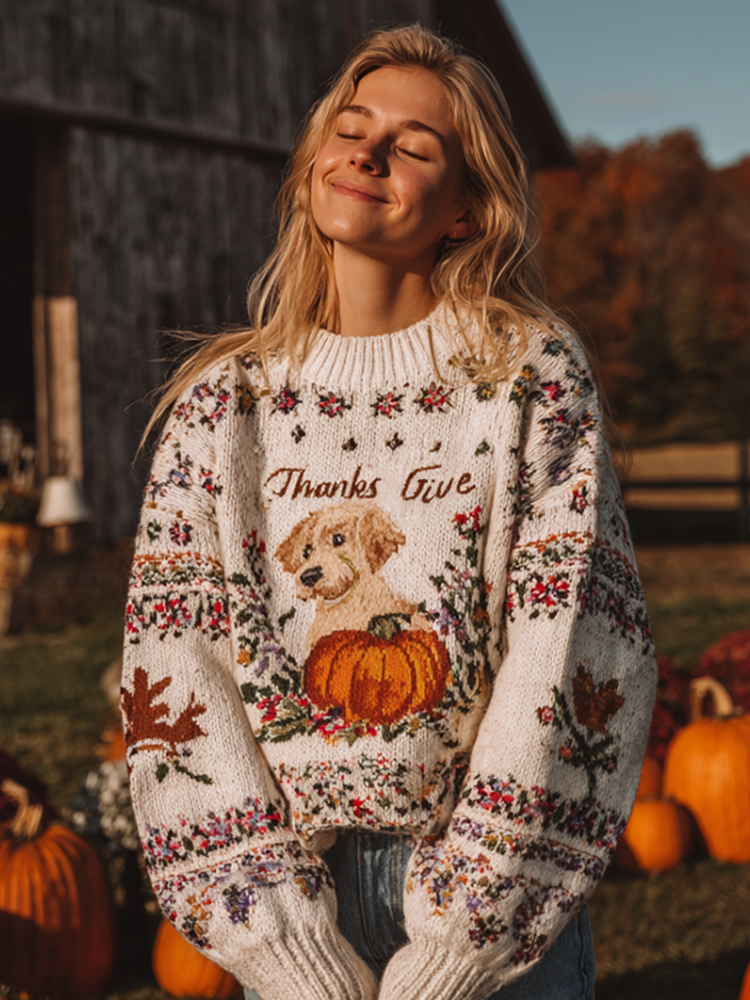 Pull vintage classique