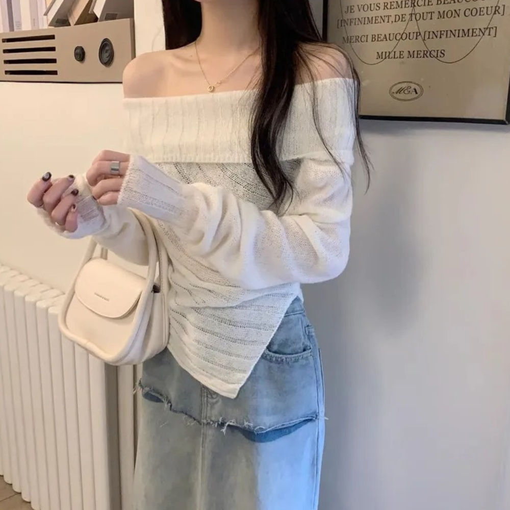 Pull au style vintage intemporel