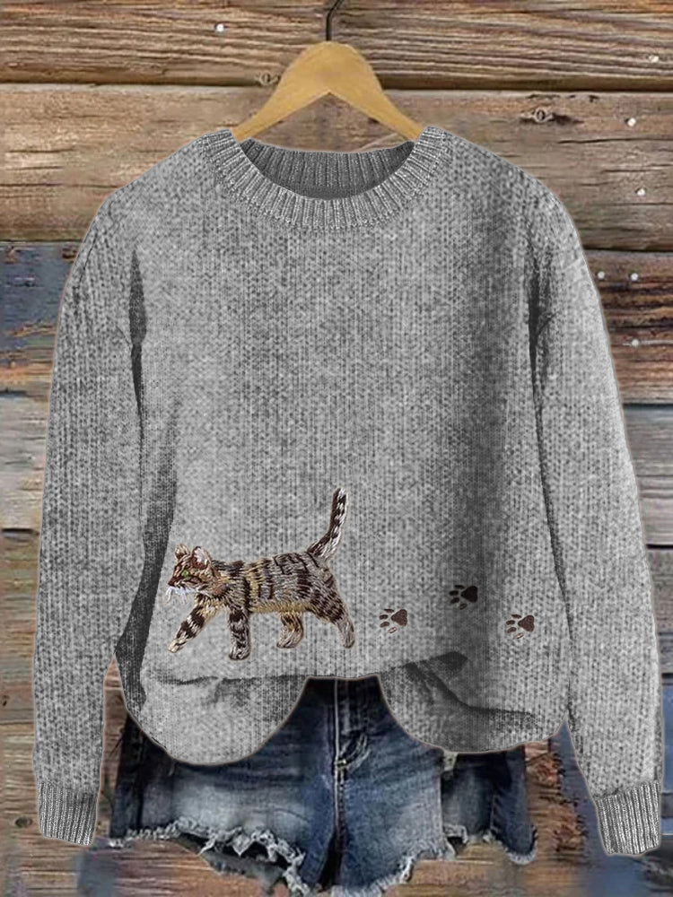 Pull au design classique