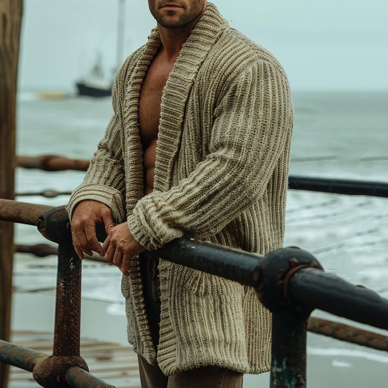 Cardigan au style vintage intemporel