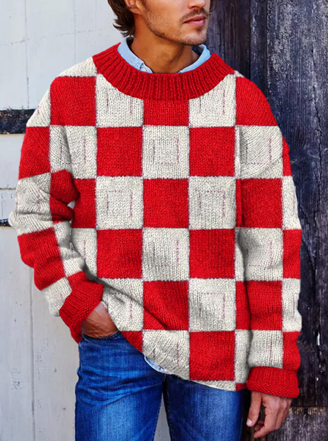 Pull au style vintage intemporel