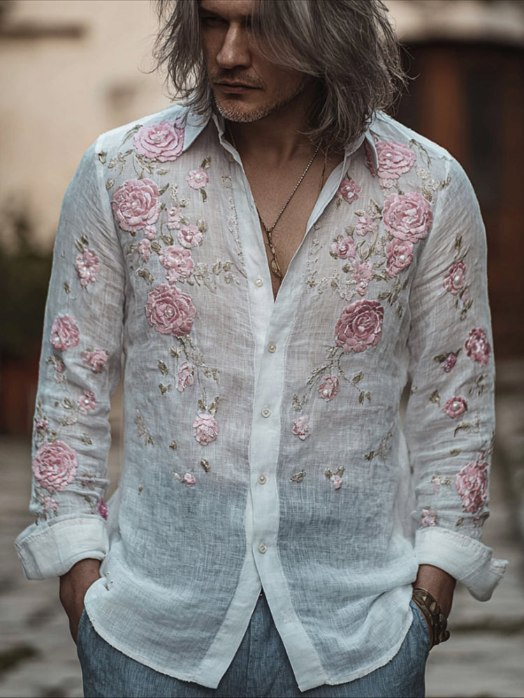Chemise au design réfléchi