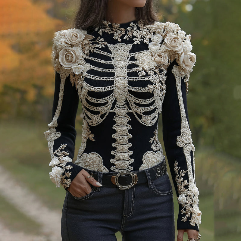 Pull au style vintage intemporel