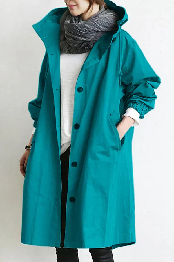 EP | veste longue outdoor avec capuche