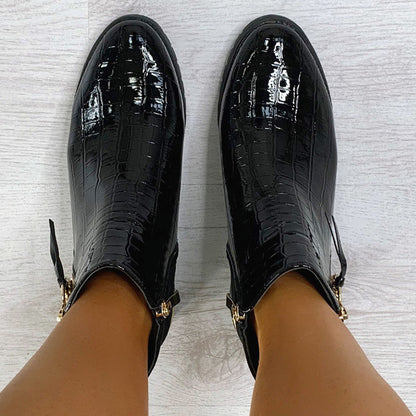 Bottes Orthopédiques Gracieuses au Look Moderne