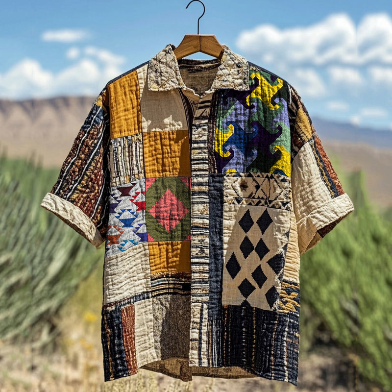 Chemise au design réfléchi