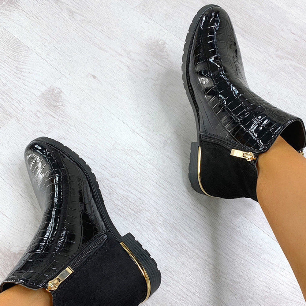 Bottes Orthopédiques Gracieuses au Look Moderne