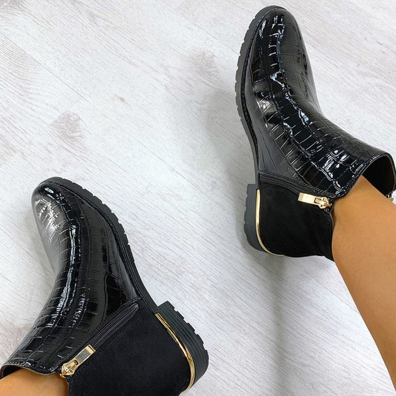 Bottes Orthopédiques Gracieuses au Look Moderne