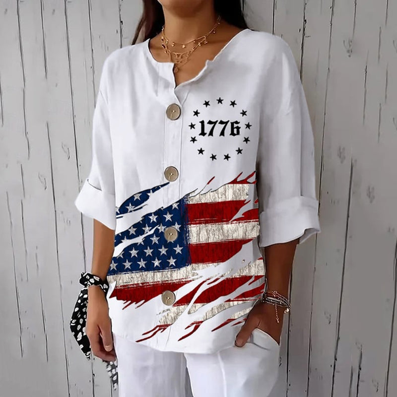 Chemise au style vintage intemporel