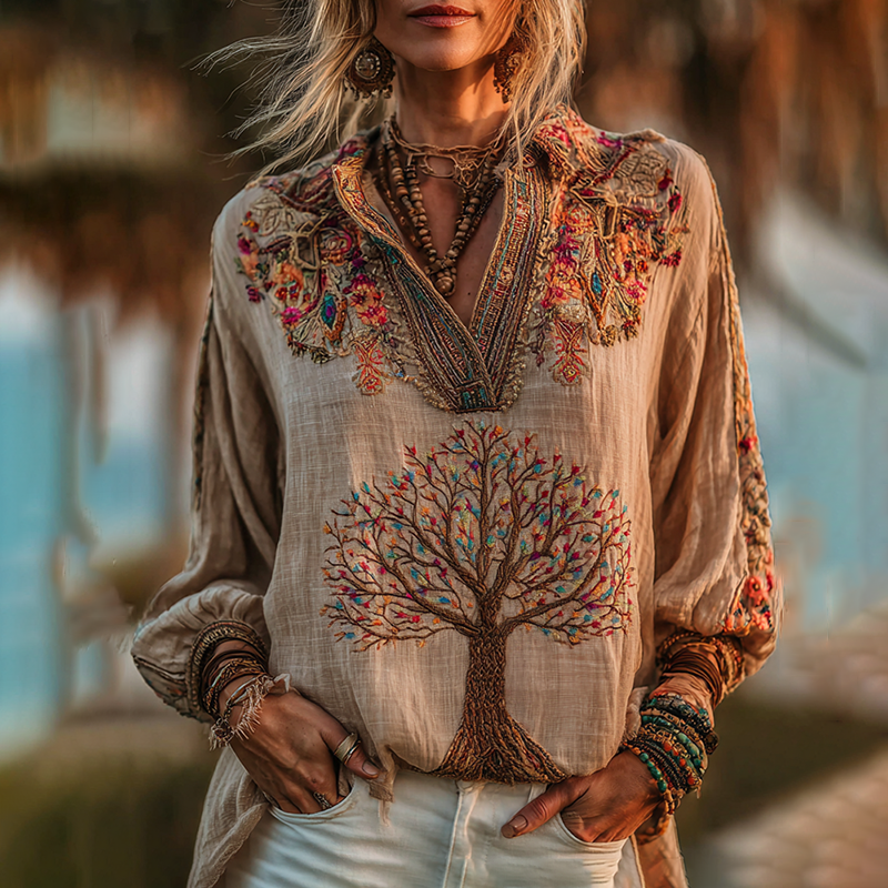 Chemise au design gracieux