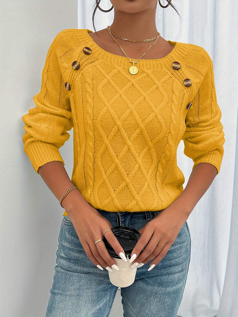 Pull au design classique