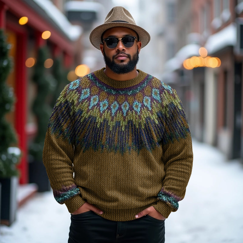 Pull vintage classique