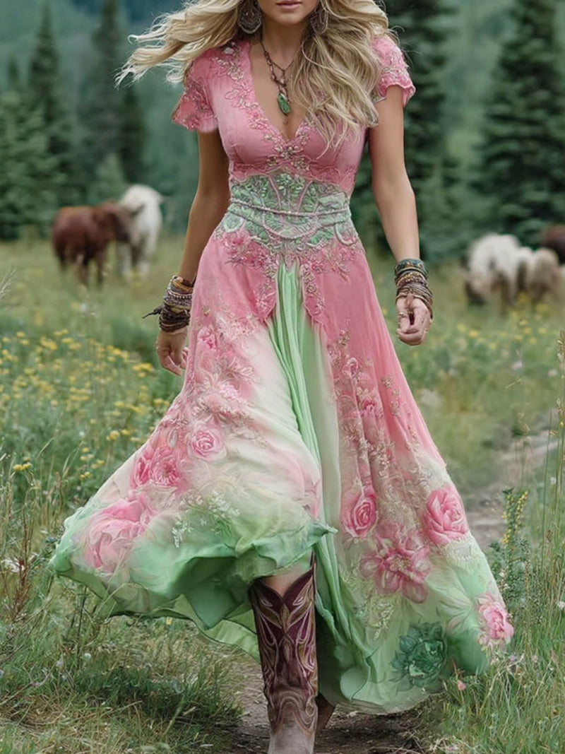Robe au design classique
