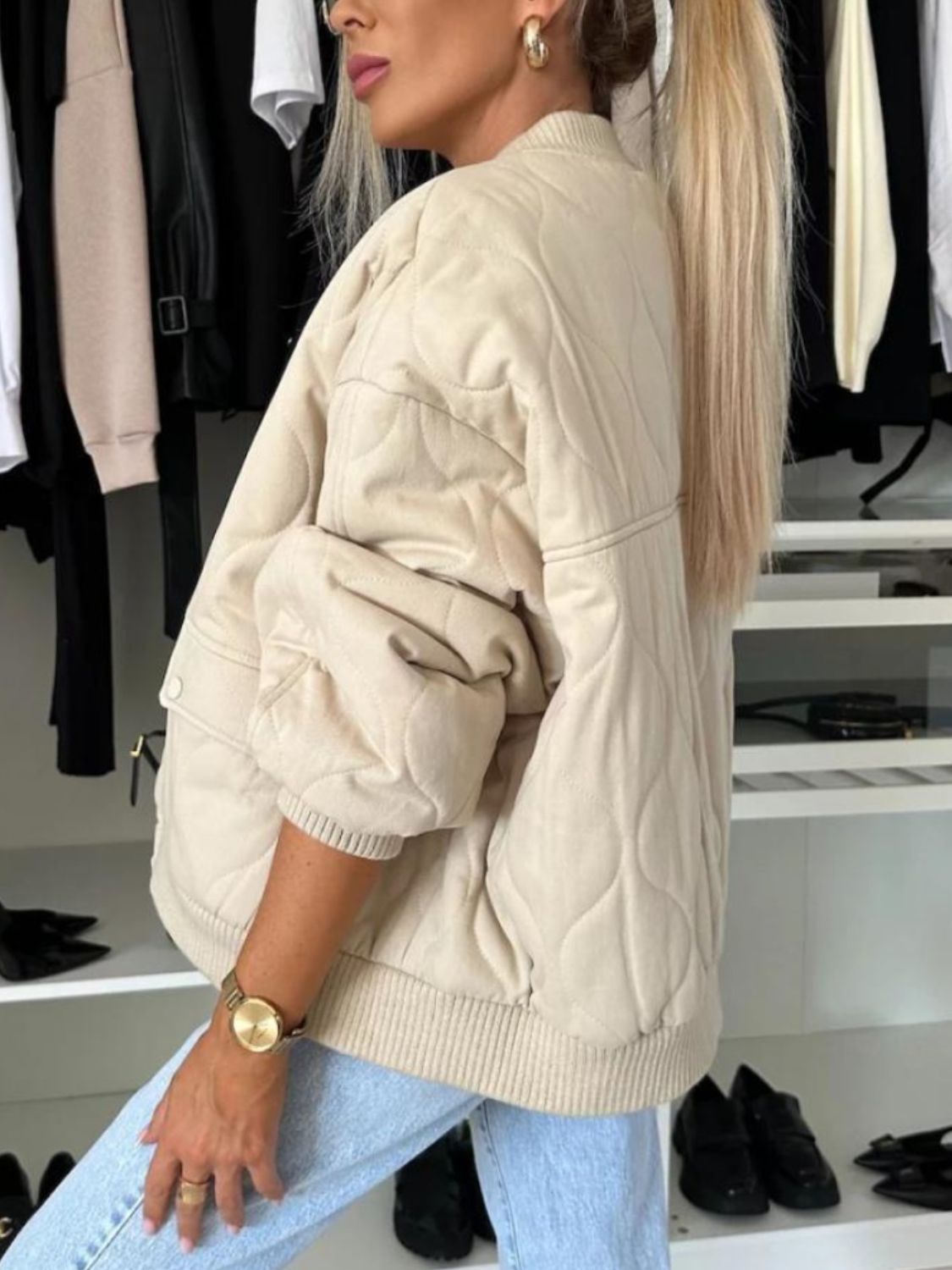 Veste au design gracieux