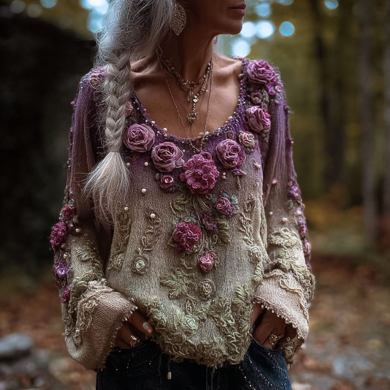 Pull vintage classique