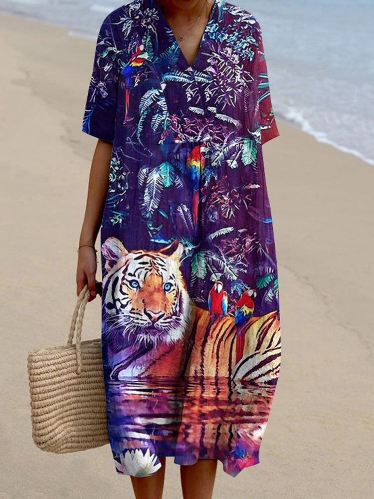 Robe au style vintage intemporel