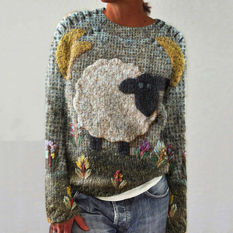 Pull au design réfléchi