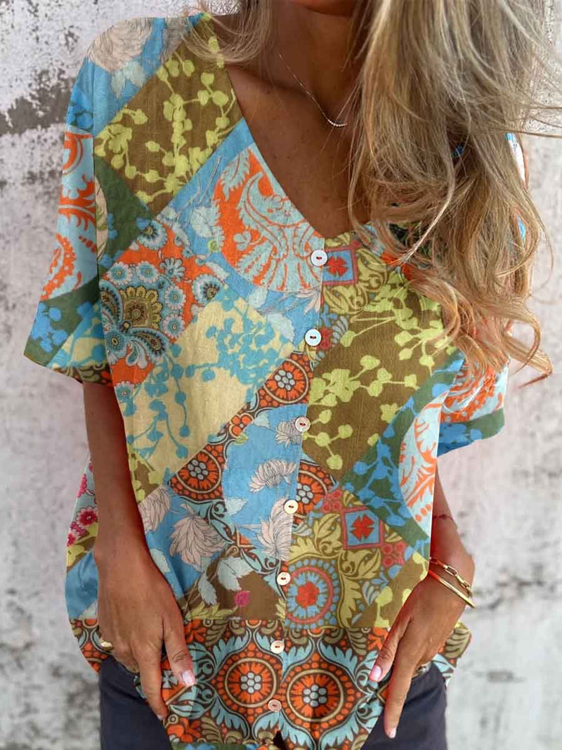Chemise au design réfléchi