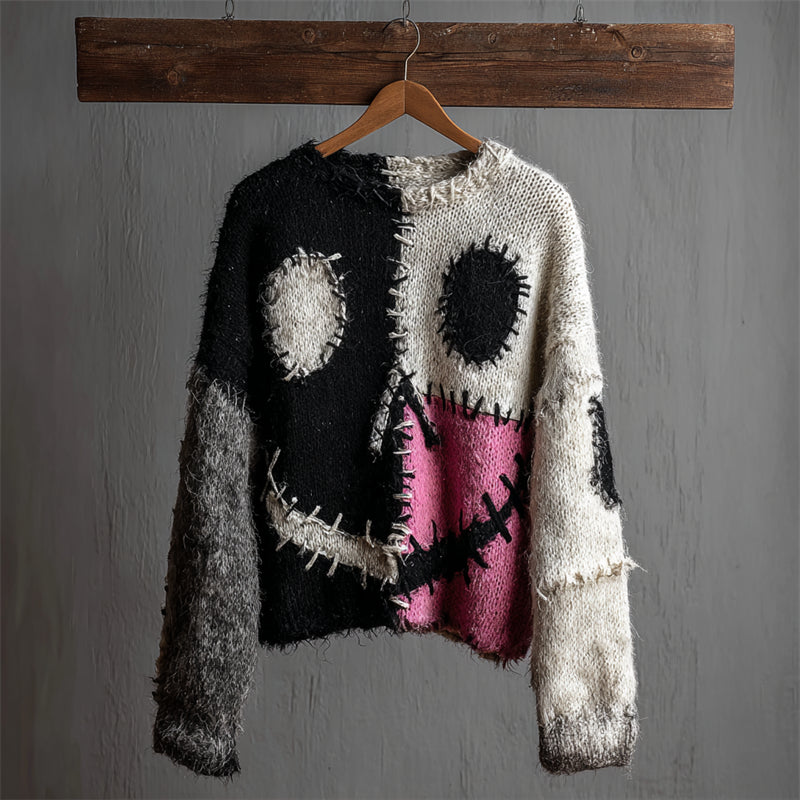 Pull au design réfléchi