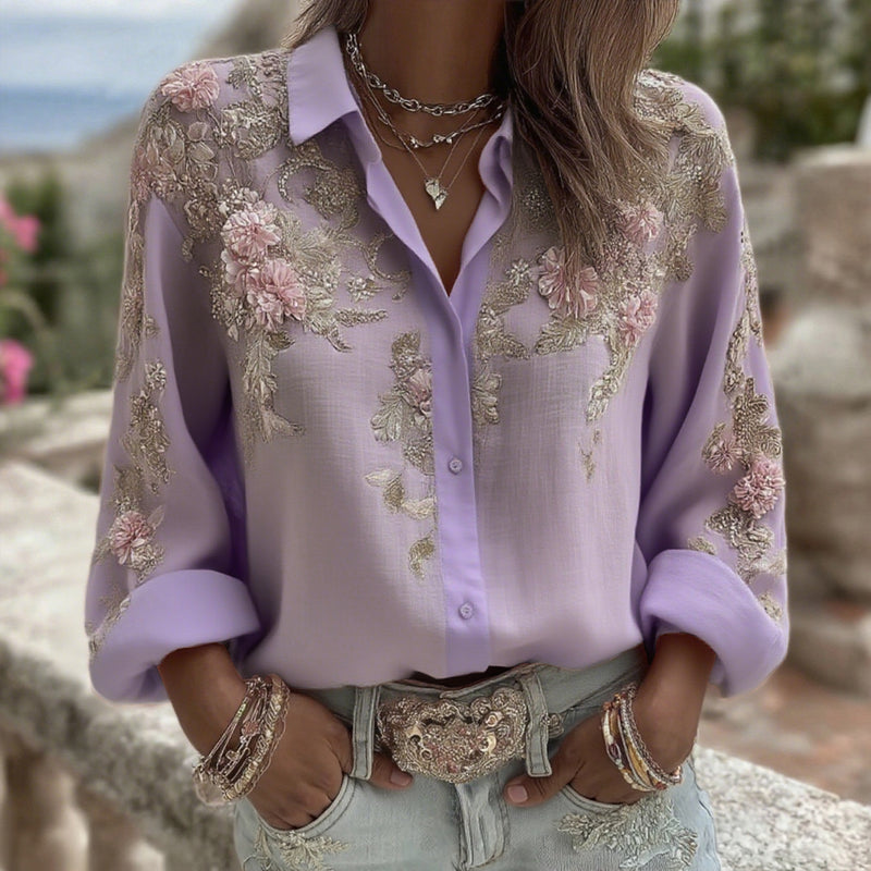 Chemise au design gracieux