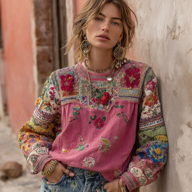 Chemise au design réfléchi