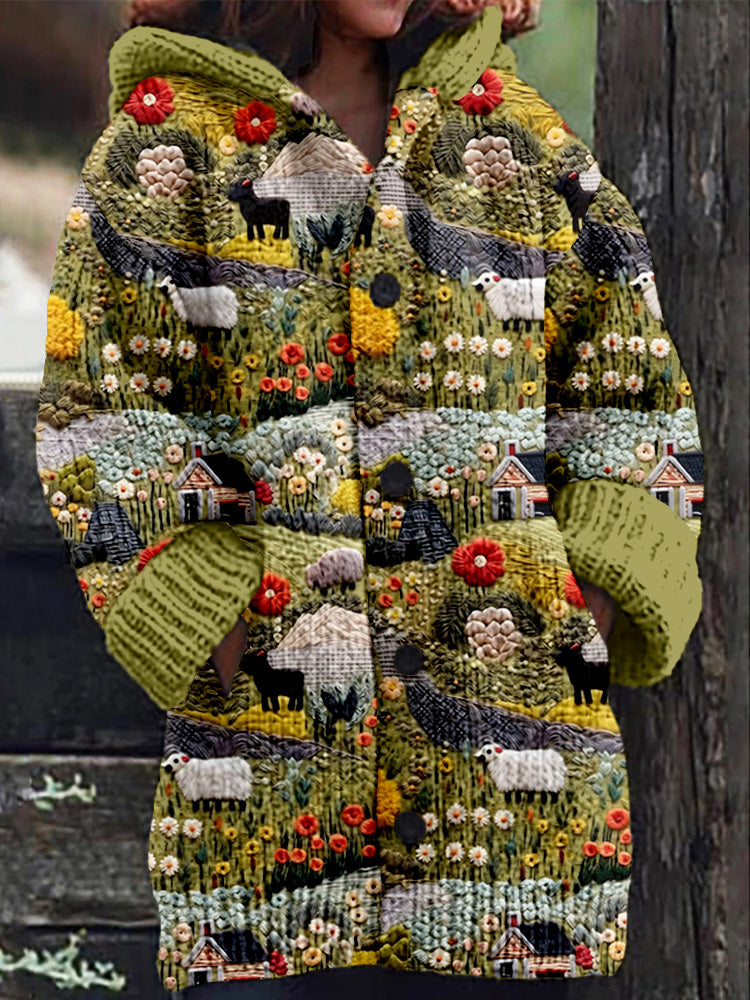 Cardigan au style vintage intemporel