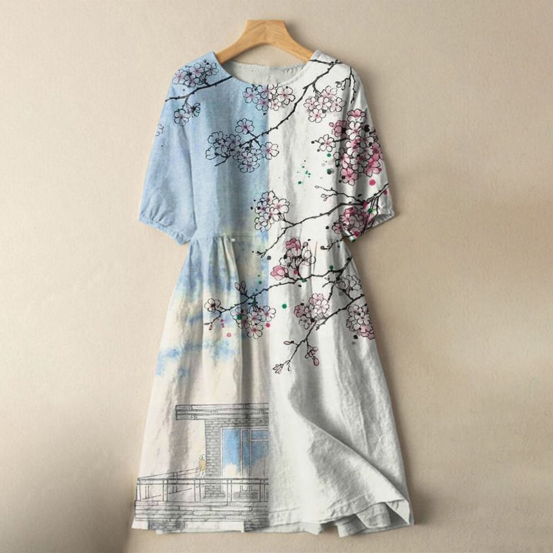 Robe au style vintage intemporel