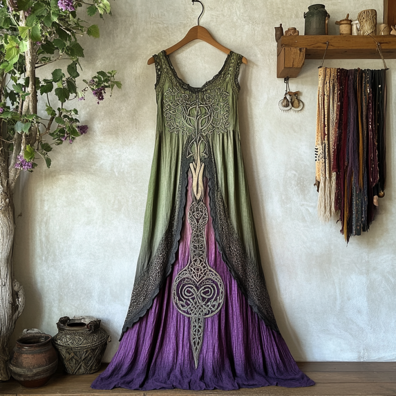 Robe au style vintage intemporel