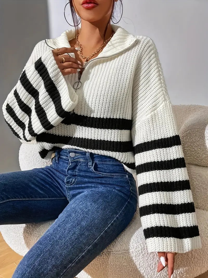 EP | Pull rayé pour femme