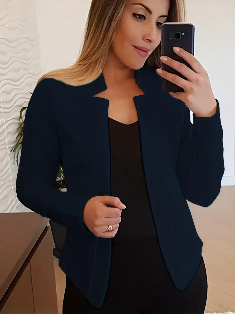 EP | élégant blazer à manches longues pour le printemps