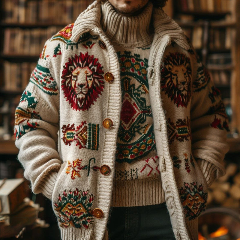 Cardigan magnifiquement confectionné