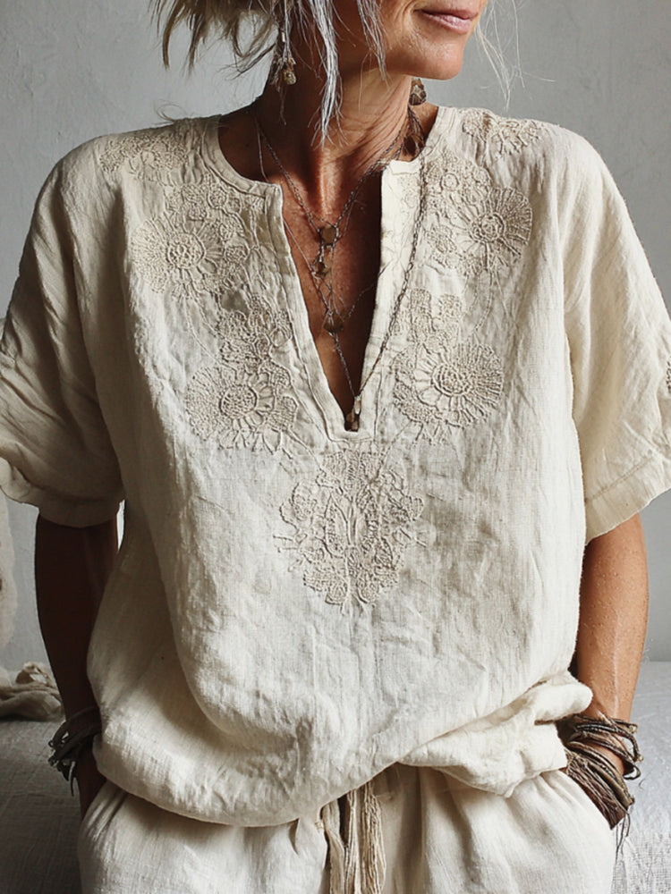 Chemise au design gracieux