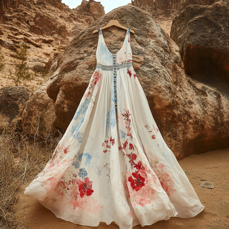 Robe au design gracieux