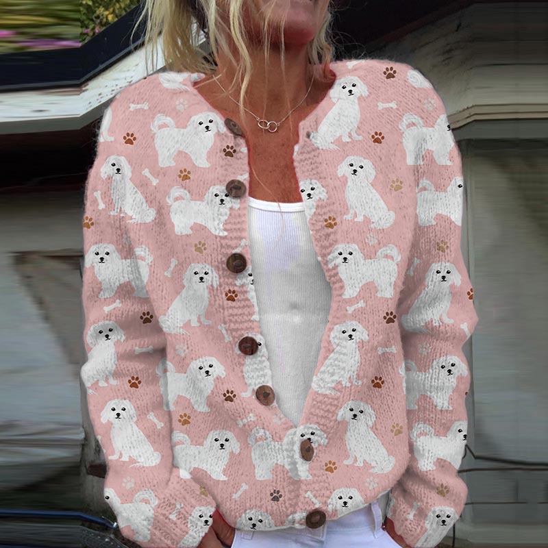 Cardigan au style vintage intemporel