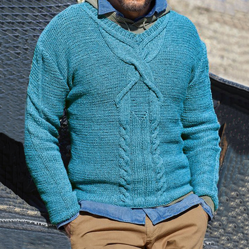 Pull au design classique